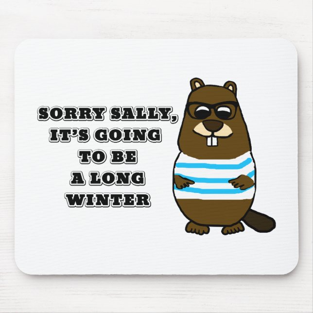 Mousepad Desculpe Sally, Long Winter (Frente)