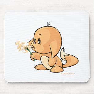 Mousepad Desejando Kacheek alaranjado