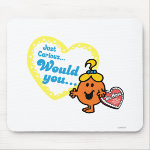 Mousepad Desejo pequeno do dia dos namorados da senhorita