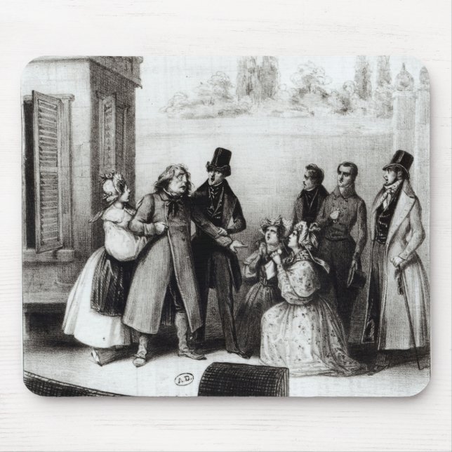 Mousepad Desempenho 'de Le Pere Goriot' (Frente)