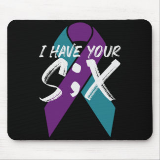 Mousepad Desempenho de Presente Seis Ponto e Vírgula de Sui