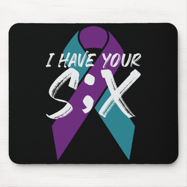 Mousepad Desempenho de Presente Seis Ponto e Vírgula de Sui (Frente)