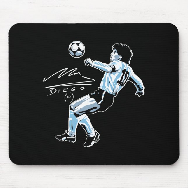 Mousepad Desempenho Lendário de Futebol dos Anos Oitenta (Frente)