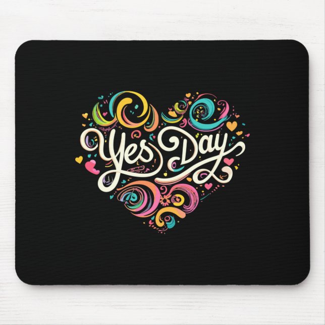 Mousepad Desempenho no dia sim  (Frente)