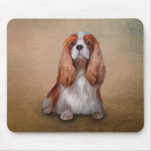 Mousepad Desenhando Cavalier Rei Charles Spaniel