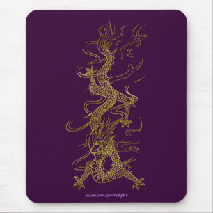 Mousepad Desenhista Kanji-temático asiático Mousemat