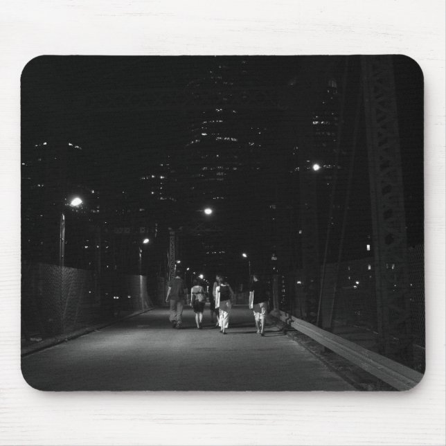 Mousepad Desenhistas na ponte de Boston (Frente)