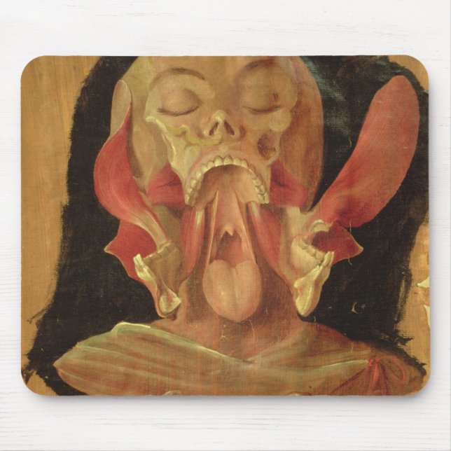 Mousepad Desenho anatômico da cabeça (Frente)