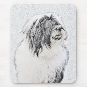 Mousepad Desenho Collie Com Carapaça - Arte Cachorra Origi