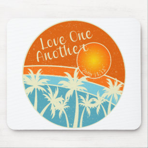 Mousepad Desenho Cristão Amor ao Próximo