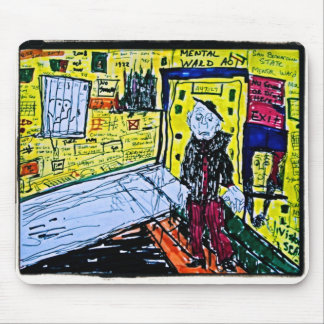Mousepad Desenho da Ala Psiquiátrica