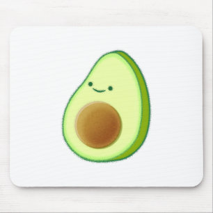 Mousepad Desenho de abacate bonito