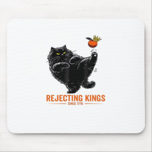 Mousepad Desenho de Bandeira Patriótica 'Rejeitando Reis De