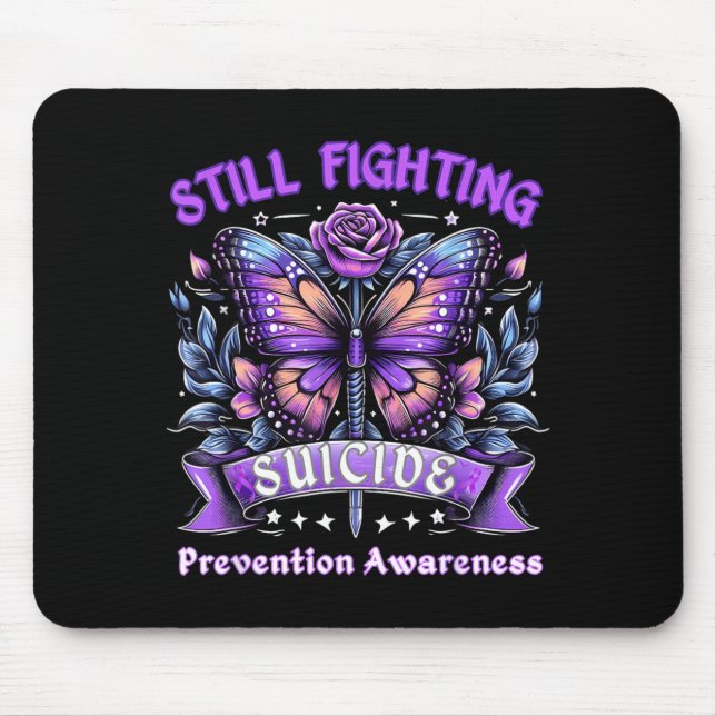 Mousepad Desenho de Borboleta (Frente)
