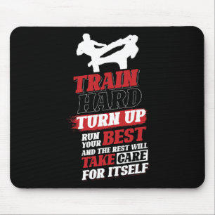 Mousepad Desenho de Cardio Kickboxing Para Kickboxer