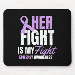Mousepad Desenho de Conscientização sobre Epilepsia Dela Lu