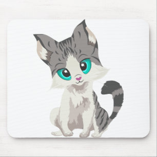 Mousepad Desenho De Desenho De Felinos De Mamíferos De Gato