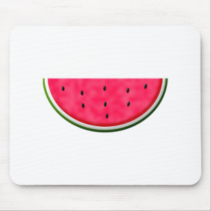 Mousepad Desenho de fatia de melancia doce