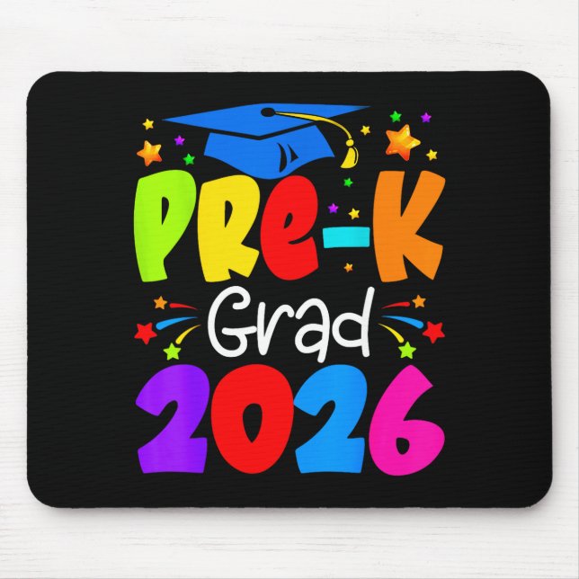 Mousepad Desenho de Formatura Pré 2026 Pré-Escola (Frente)