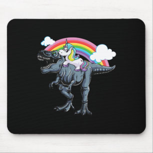 Mousepad Desenho de Halloween para crianças Unicórnio monta