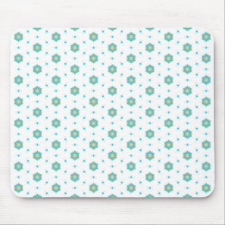 Mousepad desenho de padrão floral geométrico repetido