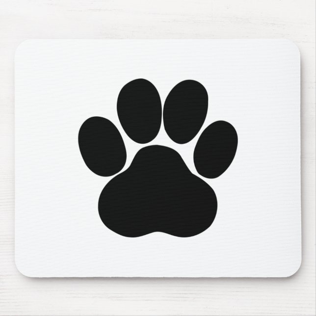 Mousepad desenho de pés de panda (Frente)