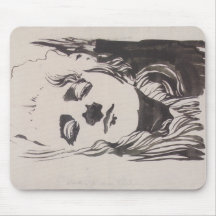 Desenho de uma mulher de "Ver Sacrum" (Moser)