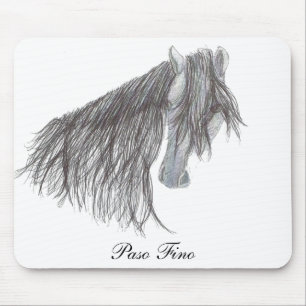 Mousepad Desenho do cavalo de Paso Fino