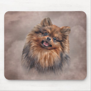 Mousepad Desenho - Pomerânia Spitz