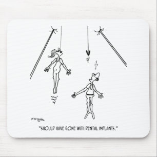 Mousepad Desenhos animados 9468 do implante dental