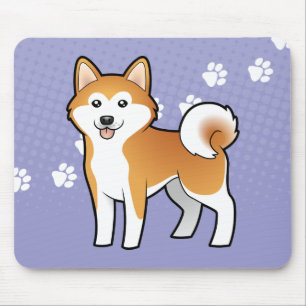 Mousepad Desenhos animados Akita Inu/Shiba Inu
