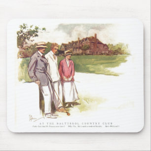 Mousepad Desenhos animados antigos do clube de Baltusrol