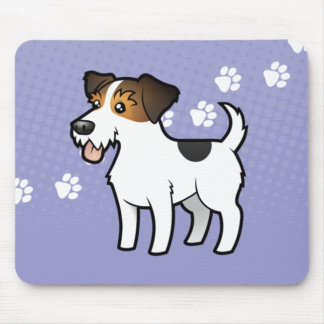 Mousepad Desenhos animados Jack Russell Terrier (Frente)