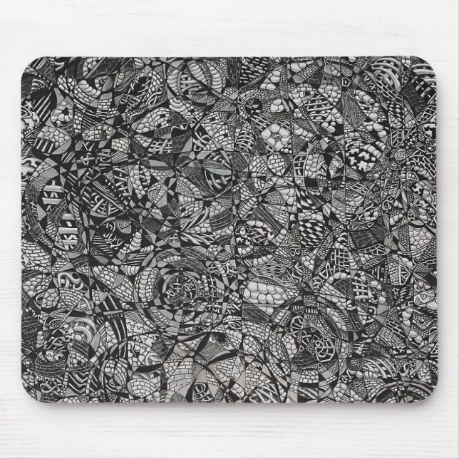 Mousepad Desenhos de Contraste (Frente)