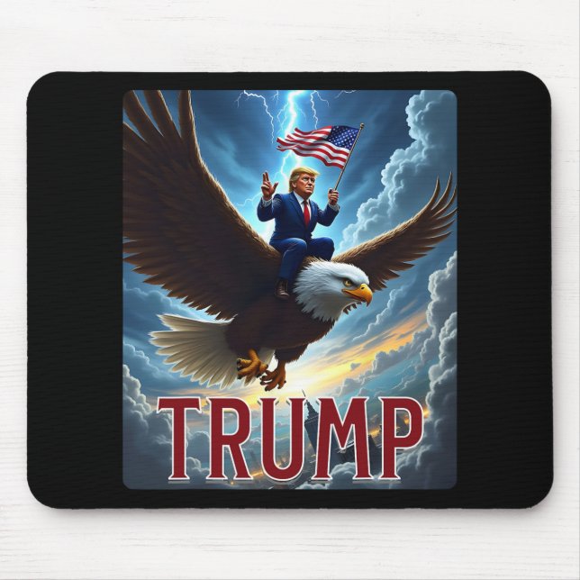 Mousepad Desenhos Políticos Atômicos de Zenzo Presidente Tr (Frente)