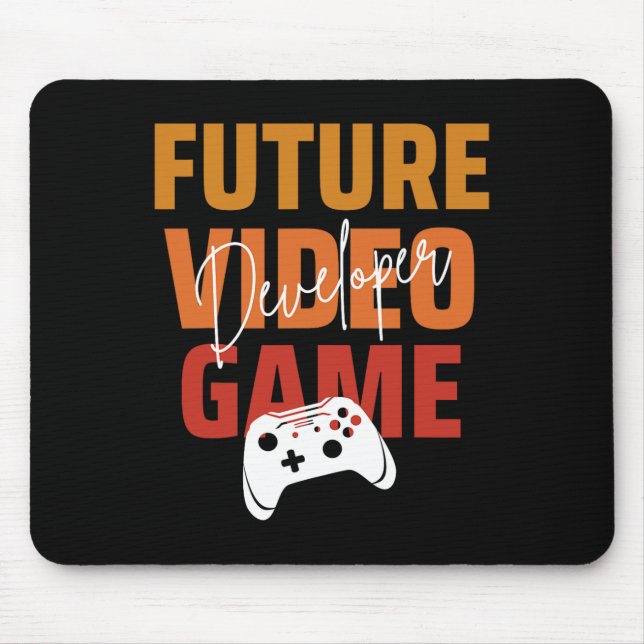 Mousepad Desenvolvedor de videogames do futuro - Designer d (Frente)