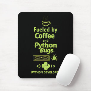 Mousepad Desenvolvedor Python Engraçado – Alimentado por Bu