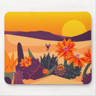 Mousepad Desert Bloom Fantasy