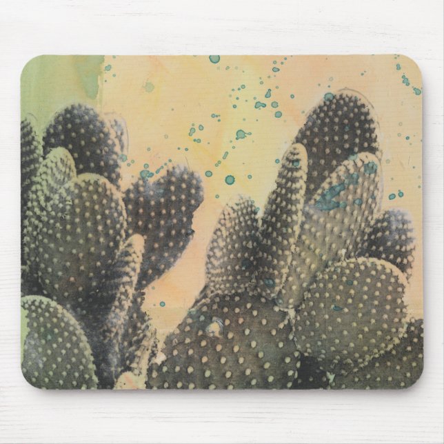 Mousepad Desert Cactus | Frente Verde (Frente)