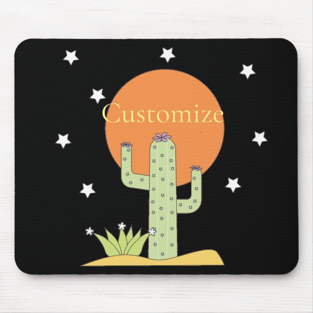 Mousepad Desert Cactus Sun Thunder_Cove (Frente)