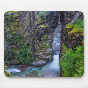 Mousepad Desfiladeiro Sunrift no Parque Nacional Glacier, M