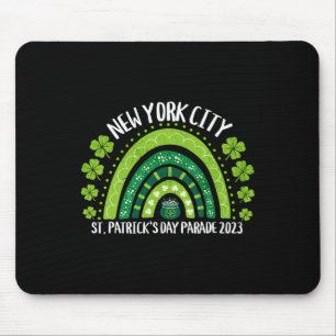 Mousepad Desfile do Dia de São Patrício em Nova York Famíli