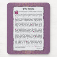Desiderata - Escolhas désirées - poème