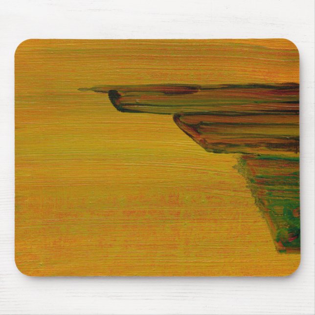 Mousepad Design abstrato amarelo (Frente)