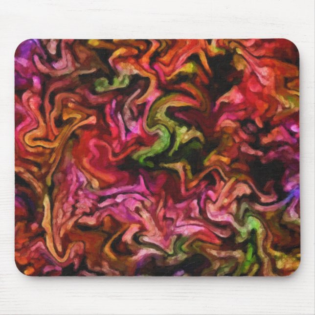 Mousepad Design abstrato colorido (Frente)