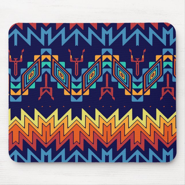Mousepad Design abstrato de design tribal (Frente)