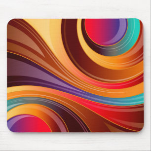 Mousepad Design Abstrato de espiral 2 - Pad do mouse