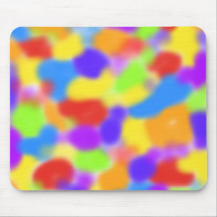 Mousepad Design Abstrato do Arco-Íris bonito