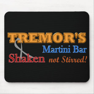 Mousepad Design agitado bar do Martini do tremor de