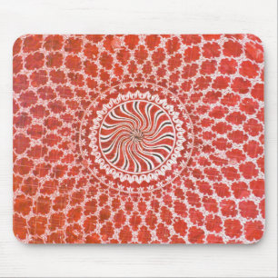 Mousepad Design bonito da cor vermelha no tapete do rato